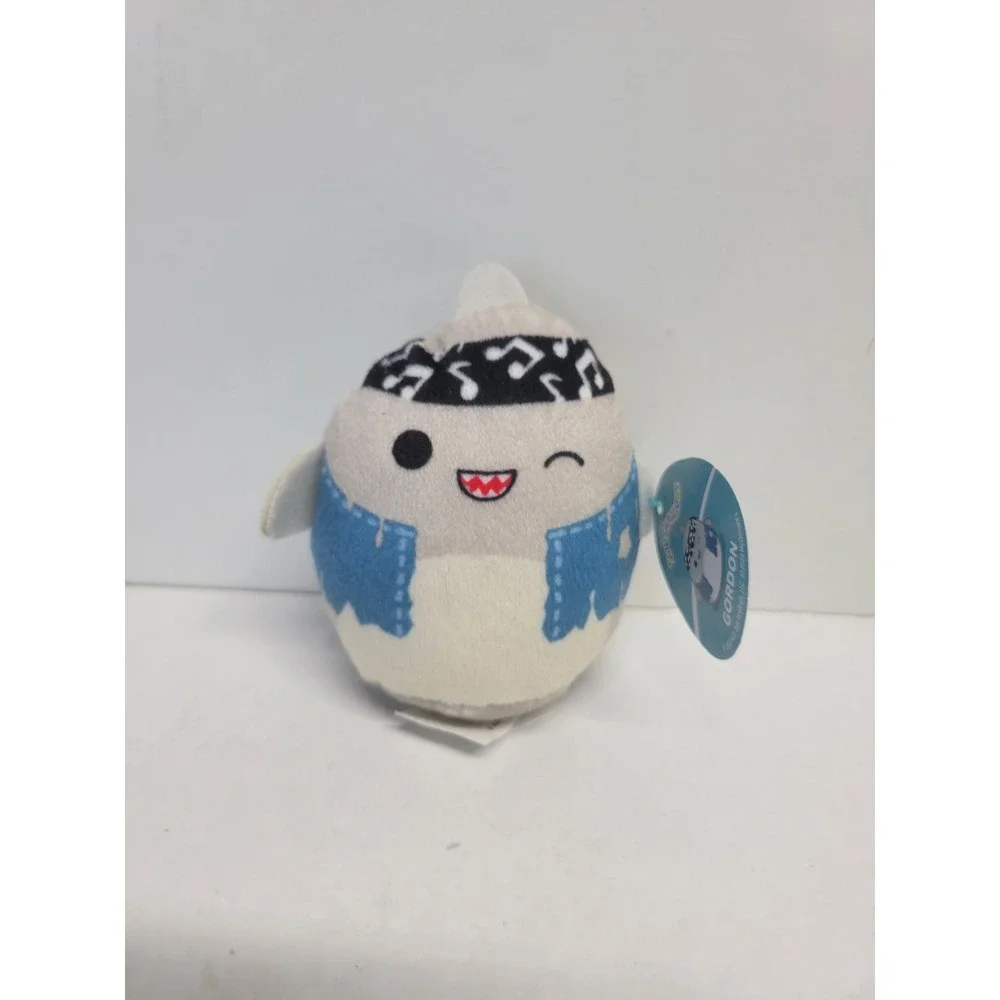 Squishmallows Gordon the Shark McDonalds 2023 Happy Meal Plush Bandana Vest 3